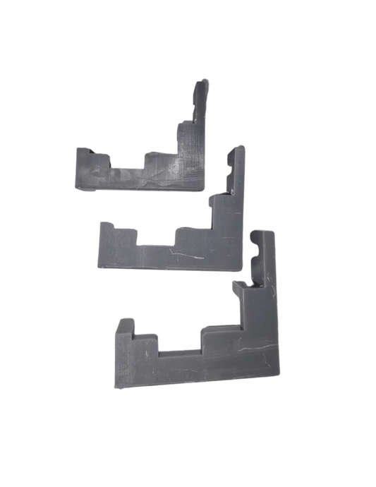 3 Pack of Side Tables - Tigers Teeth Blades