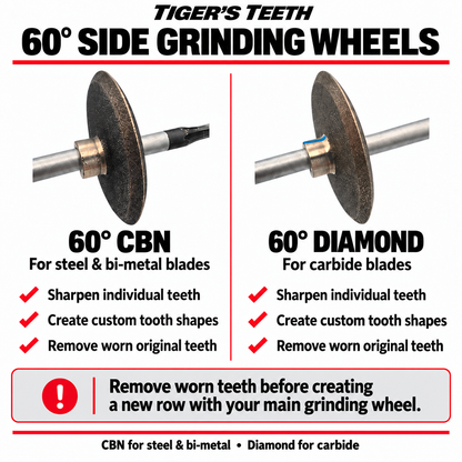 Upgrade to the 7-Piece Side Grinding Wheel Pack