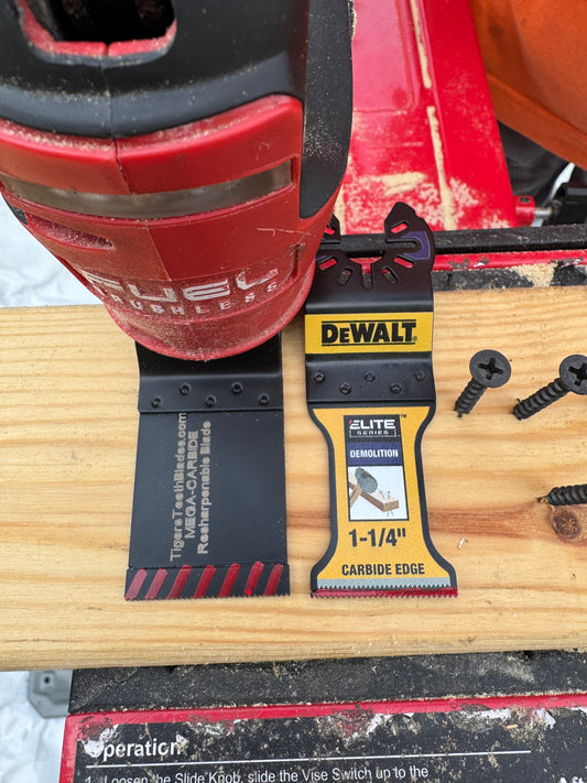 World's Longest Lasting Carbide Oscillating Multi-Tool Blade
