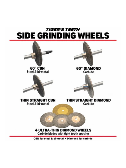 Upgrade to the 7-Piece Side Grinding Wheel Pack