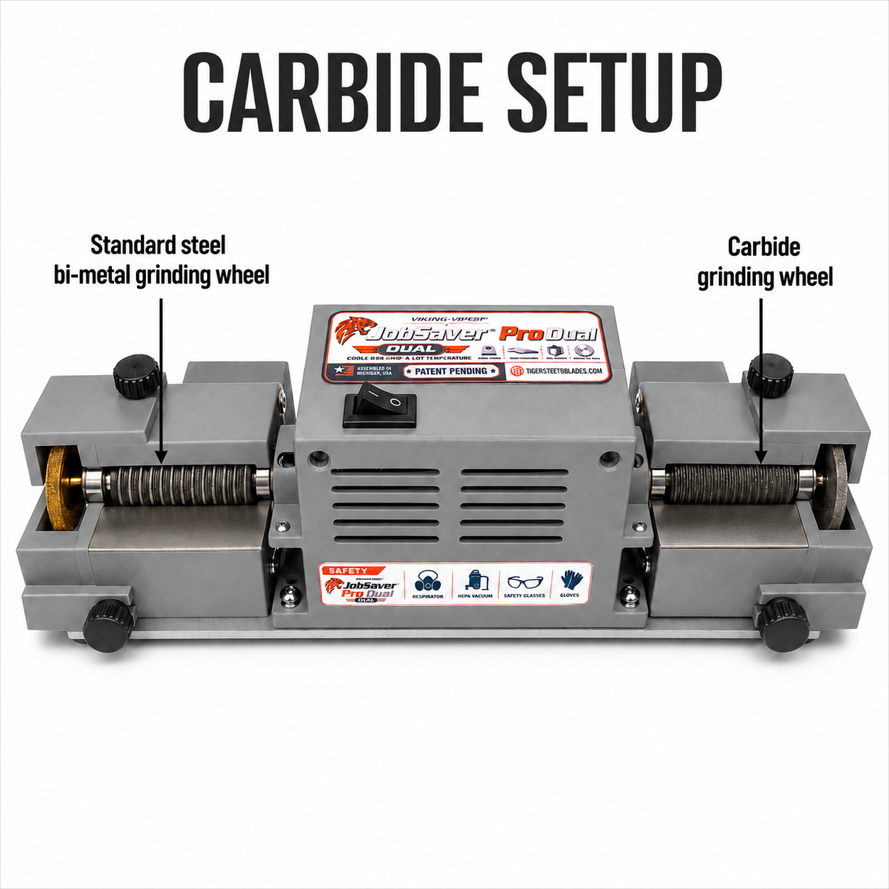 JobSaver Pro Dual Saw Blade Sharpening System