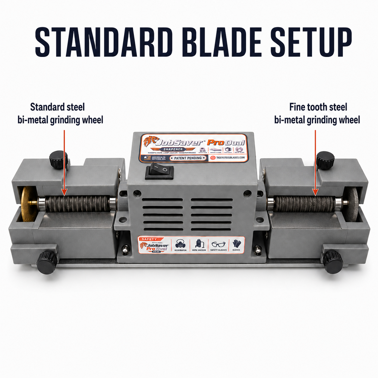 JobSaver Pro Dual Saw Blade Sharpening System