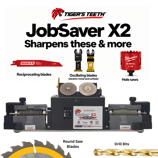 JobSaver Pro Dual Saw Blade Sharpening System
