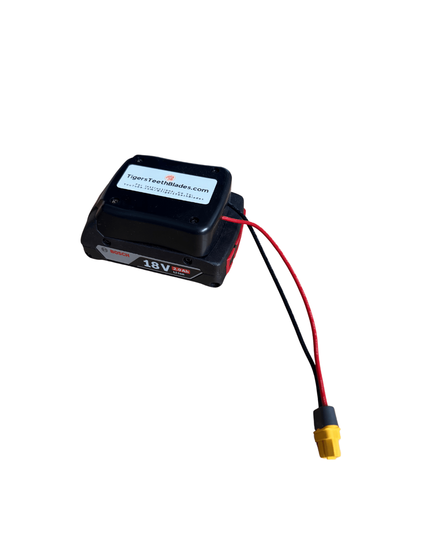 Bosch 18v Battery Adapter - Tigers Teeth Blades