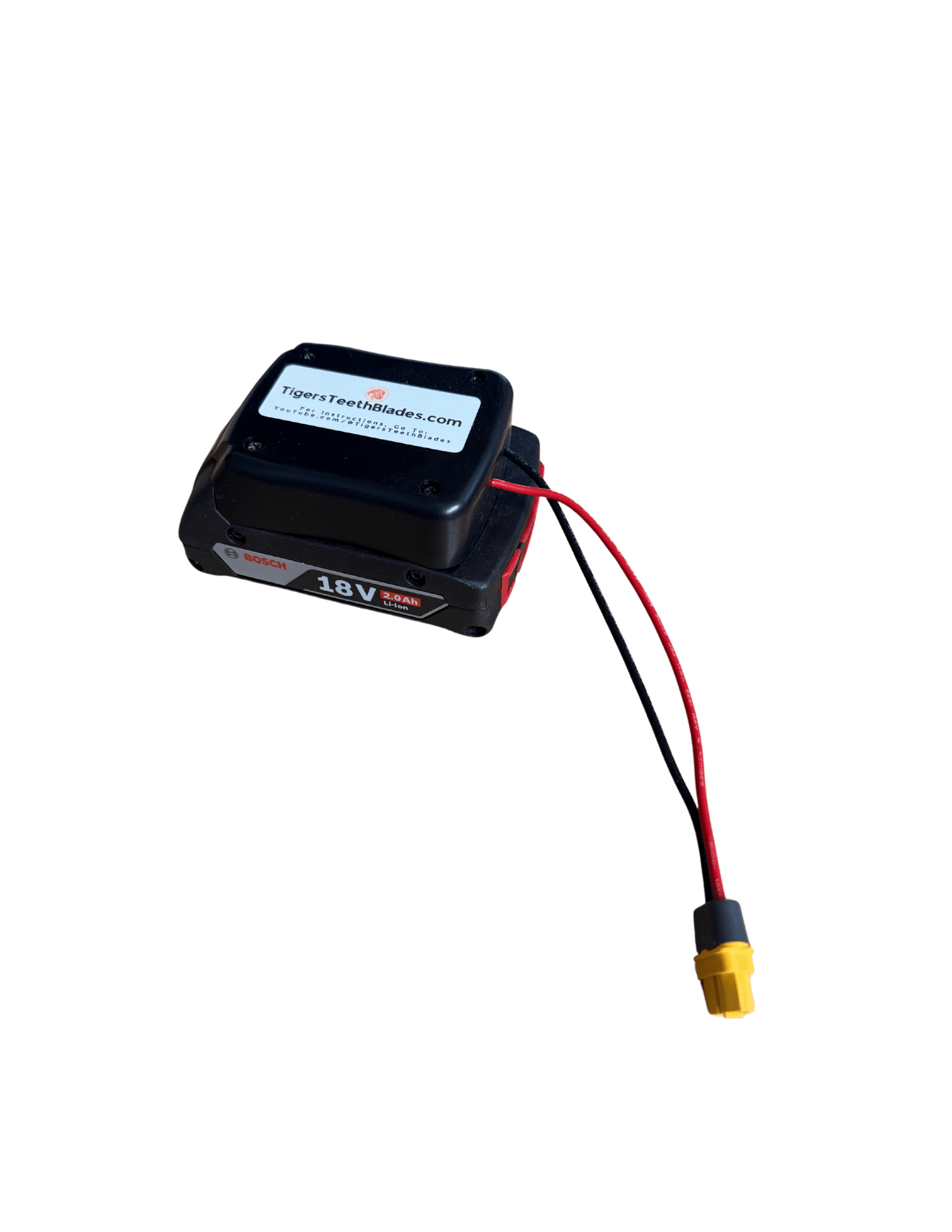 Bosch 18v Battery Adapter - Tigers Teeth Blades