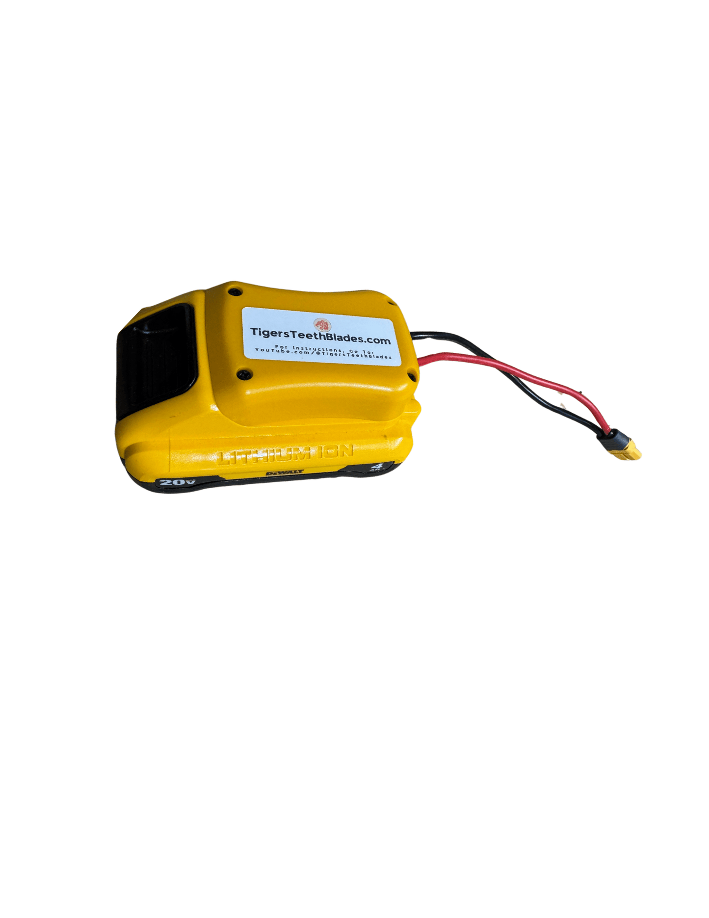 DeWalt 20v Battery Adapter - Tigers Teeth Blades