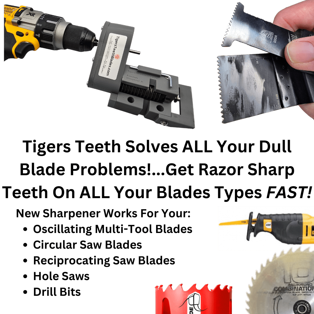 Freedom Max Sharpener - Tigers Teeth Blades