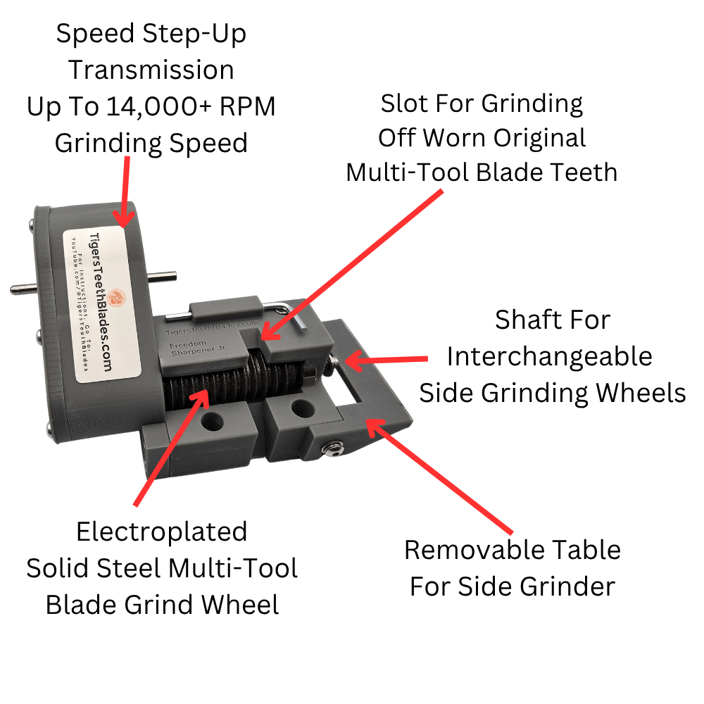 Freedom Max Sharpener - Tigers Teeth Blades