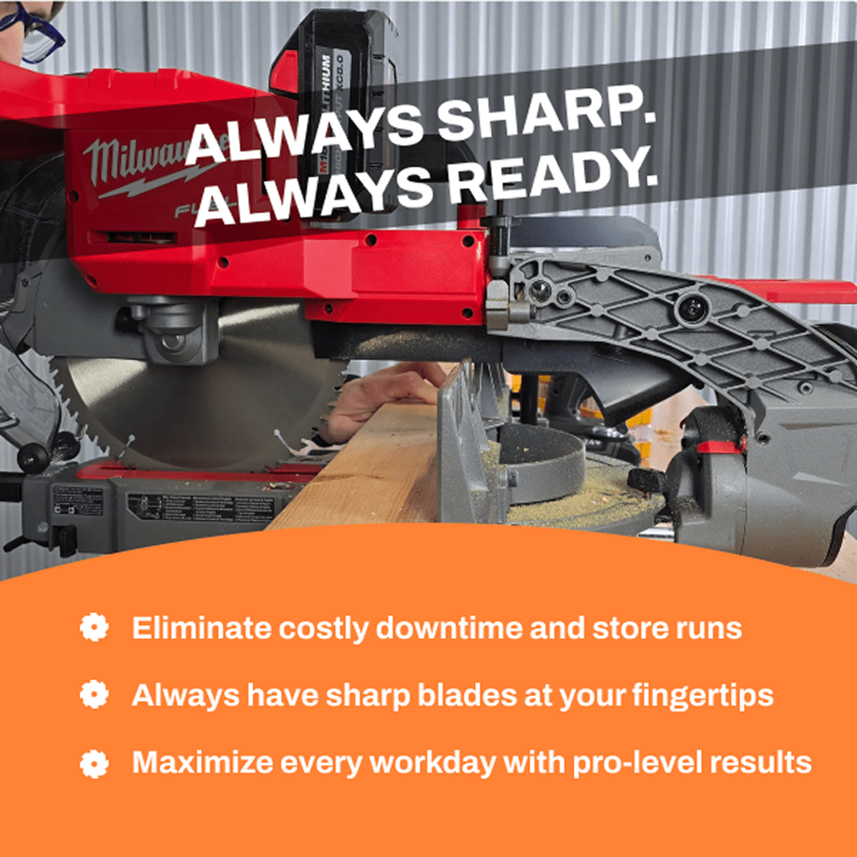 Freedom Pro Saw Blade Multi - Sharpener System - Tigers Teeth Blades