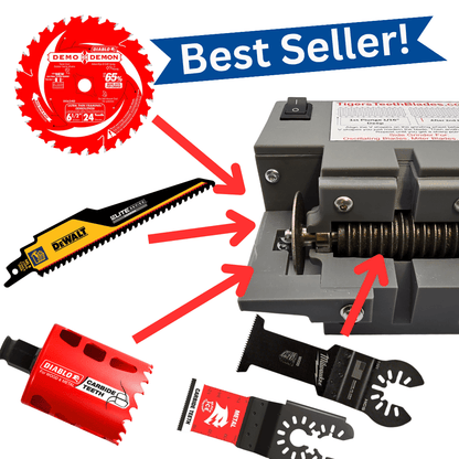 Freedom Pro Saw Blade Multi - Sharpener System - Tigers Teeth Blades