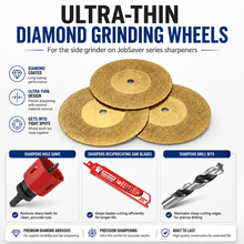 JobSaver Pro Dual Saw Blade Sharpening System - Tigers Teeth Blades