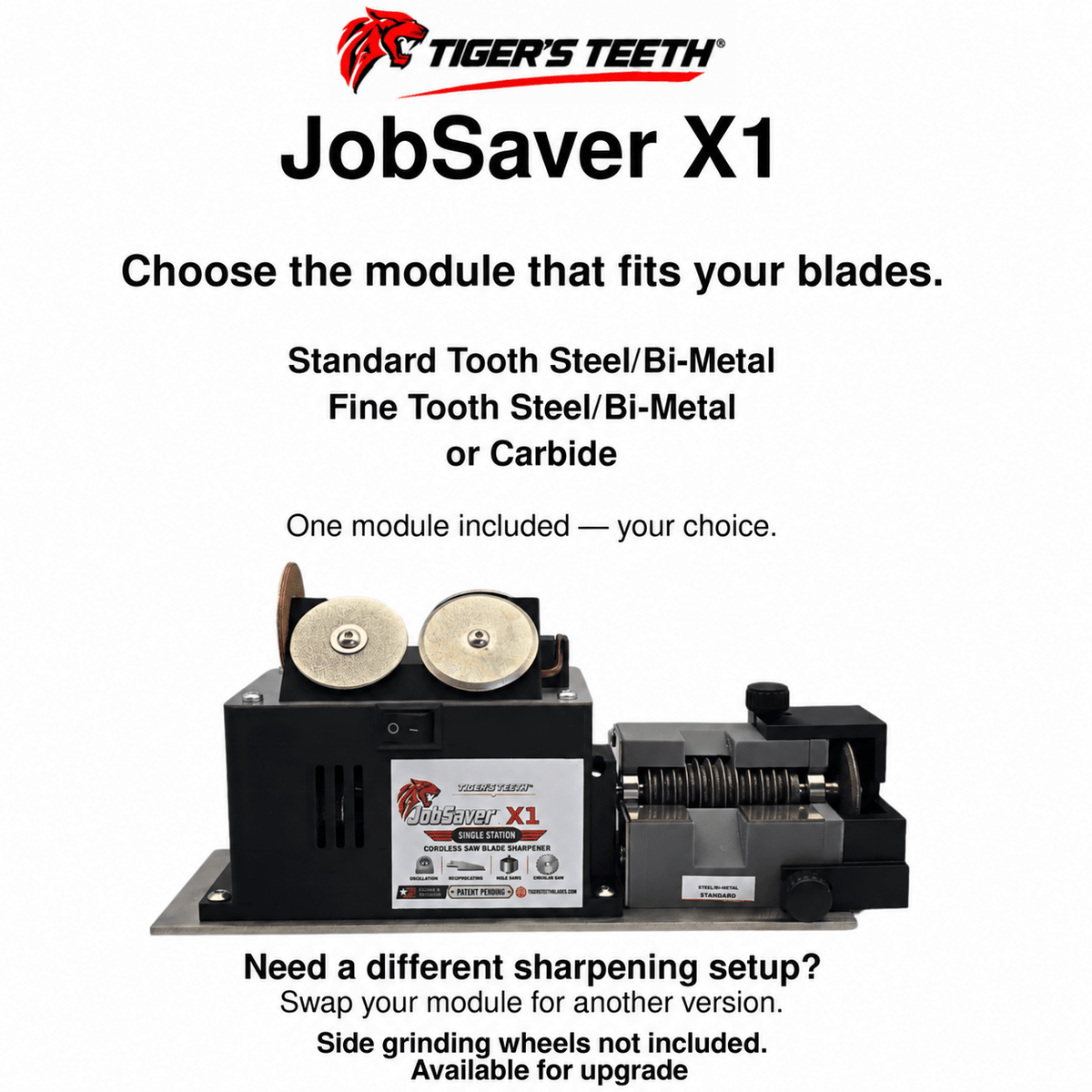 JobSaver Pro X1 - Tigers Teeth Blades