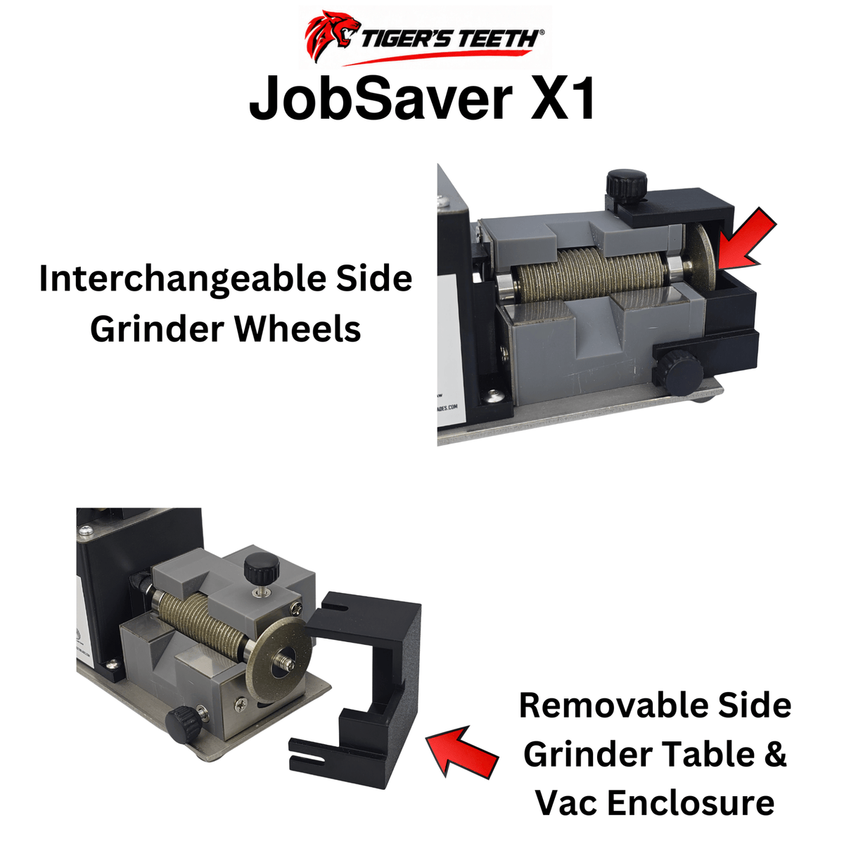 JobSaver Pro X1 - Tigers Teeth Blades