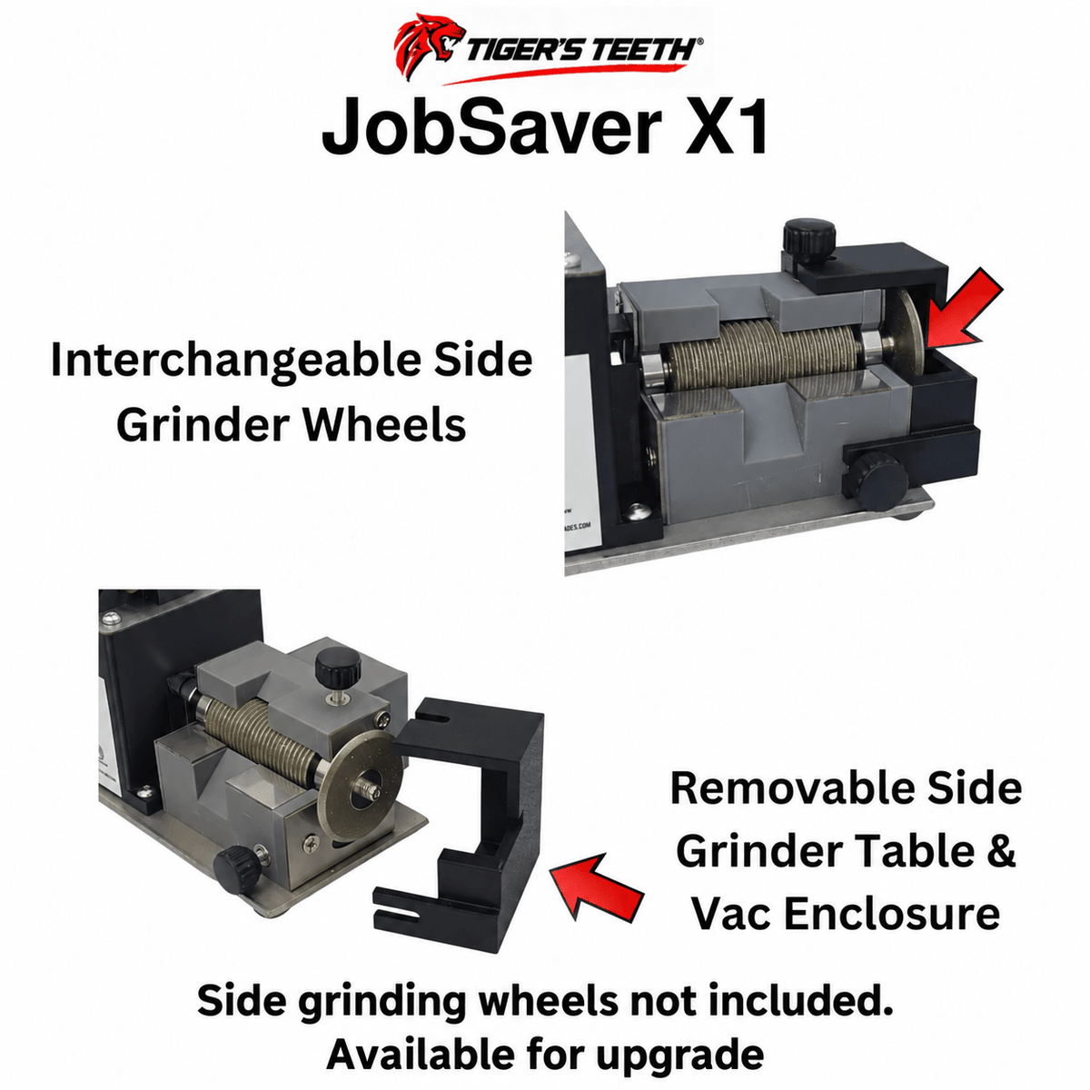 JobSaver Pro X1 - Tigers Teeth Blades