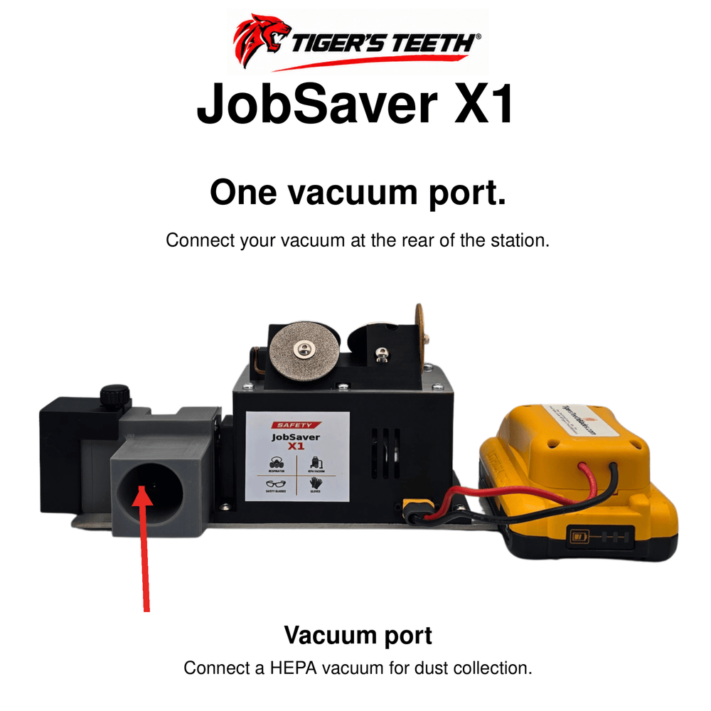 JobSaver Pro X1 - Tigers Teeth Blades