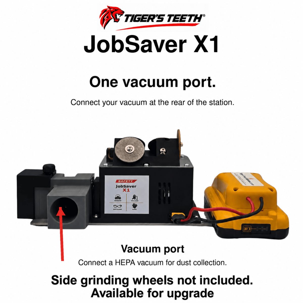 JobSaver Pro X1 - Tigers Teeth Blades