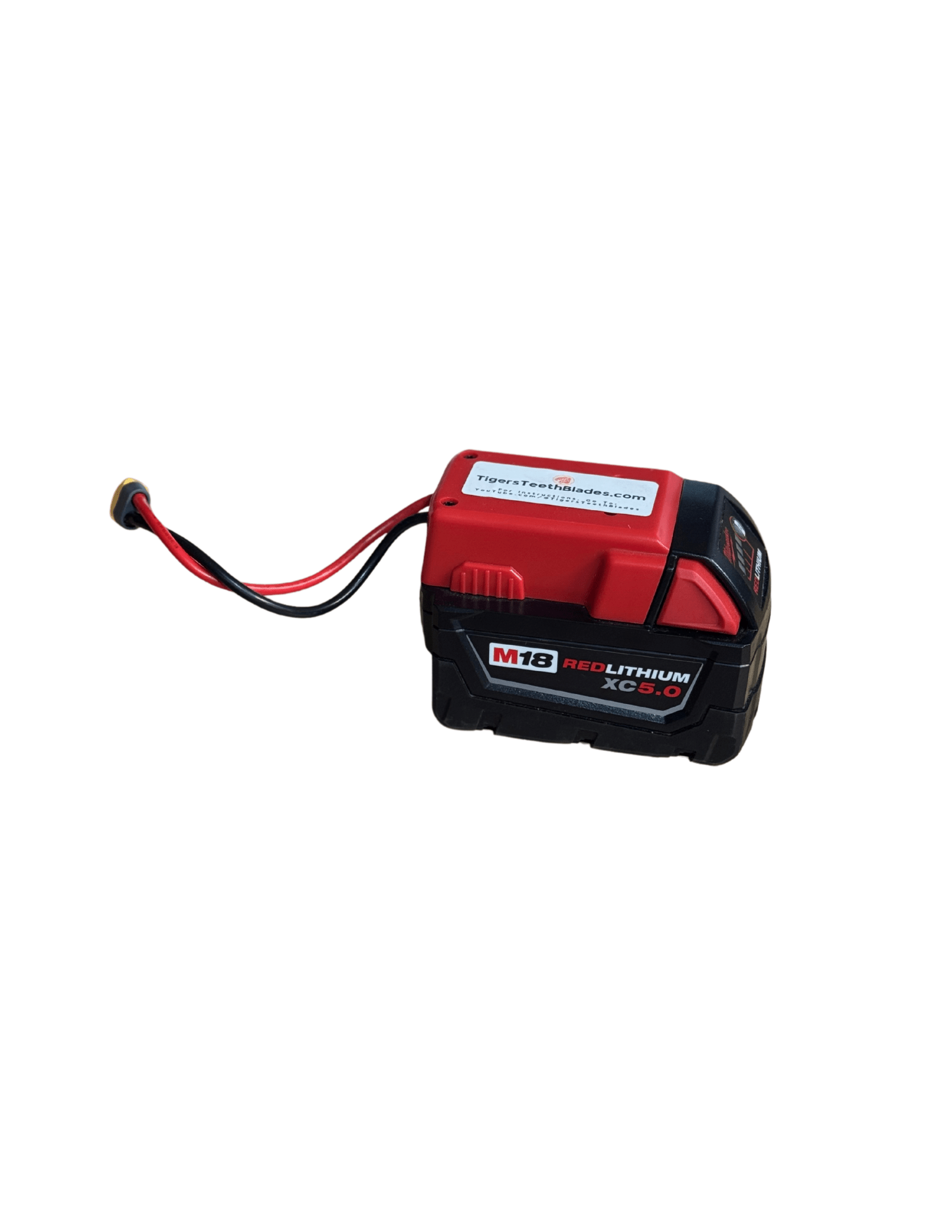 Milwaukee M18 Battery Adapter - Tigers Teeth Blades