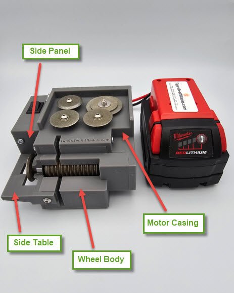 Re - body Service with Parts - Tigers Teeth Blades