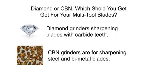 Carbide Oscillating, Reciprocating Saw Blade & Hole Saw Multi-Blade Sharpener - Diamond - Tigers Teeth Blades